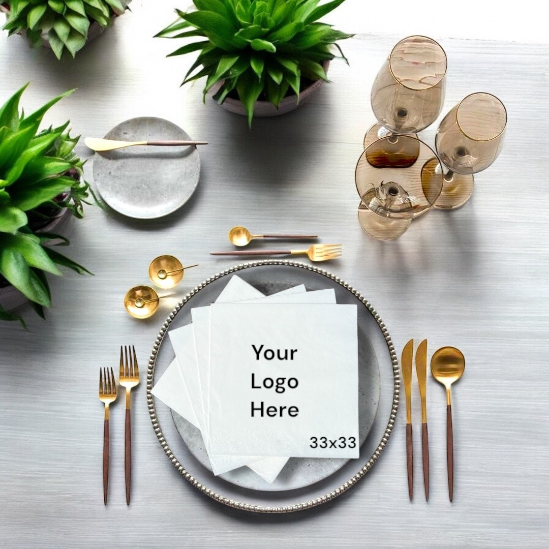 Flutra 1/4 Napkin 33x33 , 2000pcs. 2-PLY, 2000 Sheets in 20pcs (20 units of 100)