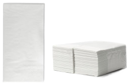 Flutra Serviette 33x33, 1-Lagig, 1/8 - 4000 Stück, Zellulose (100559)