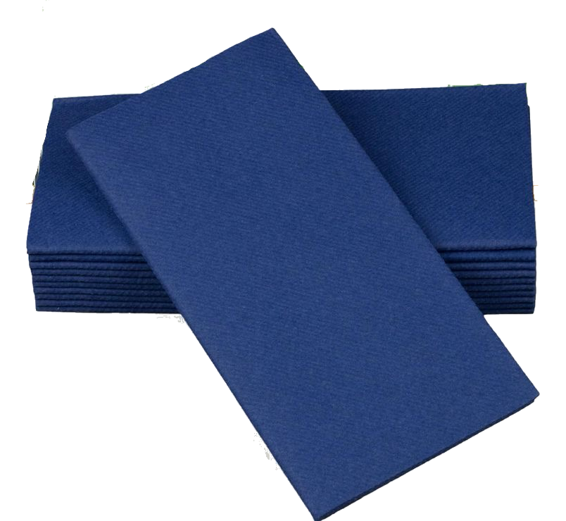 Pecetë Airlaid Libër i Palosshëm Blu 40x40 1/8 Palosje, 600 Fletë 24 copë (24 njësi nga 25)