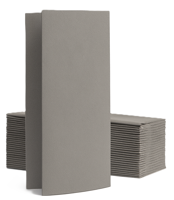 Tovagliolo Airlaid Book Fold Grigio Ombra 40x40, 600 pezzi (100715)